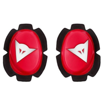 Dainese KNEE PISTA kolenní slidery červené/bílé